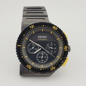 美品　SEIKO GIUGIARO セイコー スピリット ジウジアーロ 500個限定 SCED005 7T12-0AB0 クロノグラフ クォーツ 腕時計 メンズ