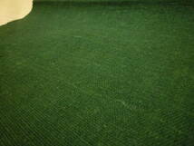 【古古布】グリーン藍染木綿はぎれ1幅　長さ207㎝　手織り_画像5