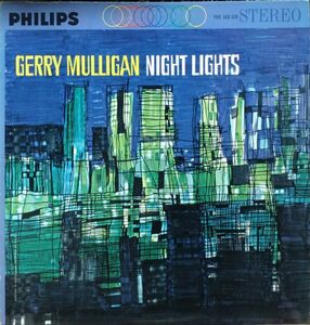 US盤PHILIPS虹MASTERDISK刻印Stereo Gerry Mulligan/Night Lights