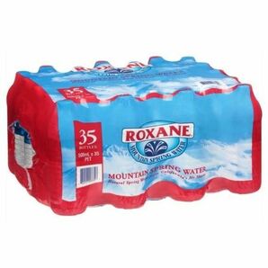 ロクサーヌ スプリングウォーター 500ml x 35本 Roxan備蓄 災害 天然水 USA アメリカ カルフォルニア