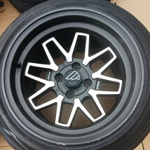 希少！深リム！AME fatlace 15インチ 9.5J +15 4H 100 4本 POTENZA RE-71RS 185/55R15 BS 2本 195/55R15 NEOVA AD08R ネオバ 2本_画像6