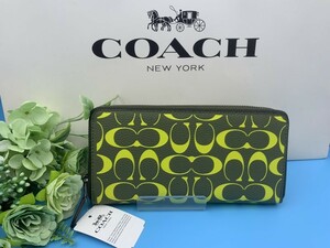 コーチ COACH 長財布 財布 シグネチャー ウォレット プレゼント 贈り物 ギフト ロング ジップ ファッション レディース メンズ CA298 A070