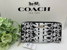 コーチ COACH 長財布 財布 レディース メンズ プレゼント 贈り物 ラウンドファスナー ロング ジップ 新品未使用 ファッション F53659 C183_画像1