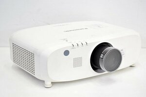 Panasonic/パナソニック 5400lm プロジェクタ□PT-EZ580J ランプ使用0/208時間 中古