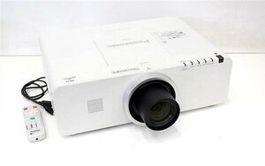 Panasonic/パナソニック 5500lm 液晶プロジェクター□PT-EW630 ランプ使用2481時間 中古 訳あり