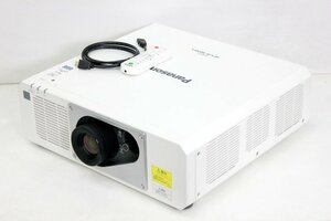 Panasonic/パナソニック 5400lm レーザー光源プロジェクター■PT-RZ570JW ランプ使用時間3423時間 中古【訳あり品】