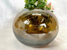 【福岡】インテリア雑貨 花瓶&造花◆フラワーベース◆LSA◆花瓶W約170 H133◆モデルR展示品◆TS6143_Ts_画像2