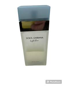 DOLCE&GABBANA ドルチェ＆ガッバーナ ドルガバ ライトブルー オードトワレ 香水 100ml　残量30%