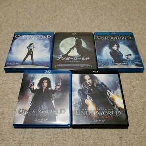 洋画　Blu-ray Disc　UNDERWORLD　アンダーワールド　ビギンズ、エボリューション、覚醒、ブラッド・ウォーズ　5枚セット