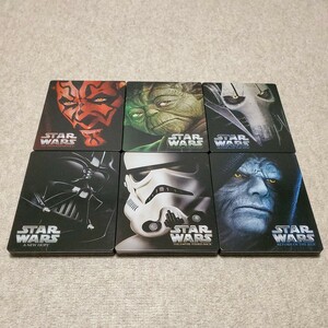 洋画　Blu-ray Disc　STARWARS　スター・ウォーズ　エピソード Ⅰ~Ⅵ　6本セット　スチールブック仕様