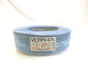 VCTF 0.75×4ｃ（ビニルキャブタイヤ丸型コード）　100ｍ