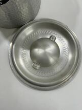 【K】アカオアルミ 寸胴鍋 アルミ製 DON 厨房用品 調理器具 深さ 約24cm 【K】0119-211(10)_画像3