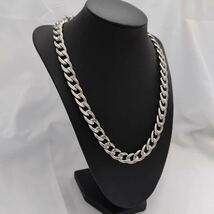 1円スタート メンズ レディース ネックレス シルバー 喜平ネックレス 11mm 50cm シルバー925 silver 整理品 304_画像4