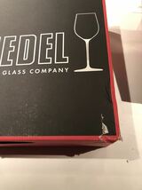 RIEDEL リーデル ヴィノム ワイングラス 2脚セット　ピノ ノワール ブルゴーニュ 品番6416/7未使用品 自宅保管 その③ 箱に傷あり_画像3