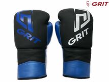 GRIT メタリック　ボクシンググローブ　ブルー　紐式タイプ _画像1