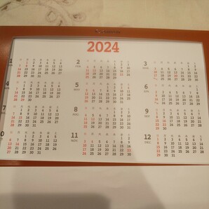 即決★Canon 卓上カレンダー 2024 企業名入りの画像4