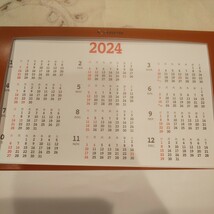 即決★Canon 卓上カレンダー 2024 企業名入り_画像4