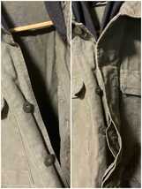 ミリタリー ジャケット ドイツ軍 どくろ スカル　カーキー 3 ビンテージ フィールドジャケット vintage German military field jacket M_画像7