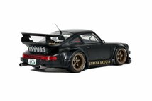 ▲超希少！世界限定！GT-Spirit 1/18 ポルシェ Porsche 911 964 RWB RAUH-Welt Stella 2008 SATIN BLACK 930 GT421 新品_画像2