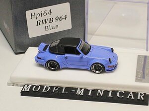 ▲超希少！RWB 1/64 ポルシェ Porsche 911 964 RWB RAUH-Welt 新品