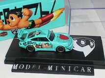 ▲超希少！Green！世界限定！DPLS 1/64 ポルシェ Porsche 911 964 RWB RAUH-Welt Astro Boy 新品_画像4