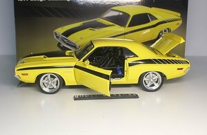 ▲最後1台！世界限定！ACME 1/18 DODGE ダッジ 1971 Challenger R/T Street Fighter Chicayne A1806020 新品