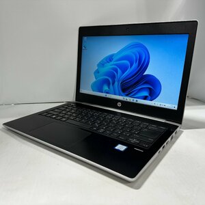 ◎1円スタート HP ProBook 430 G5 4WZ00PA#ABJ Intel Core i5-8250U メモリ8GB SSD256GB 13.3インチ HD WLAN WWAN Win11Pro /0129e8