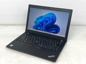 ◆わけあり◆Lenovo ThinkPad X280 Laptop- Type 20KE◆12.5インチ フルHD/i5-8250U/メモリ8GB/SSD256GB/Wifi/Bluetooth/S0JA00◆1121