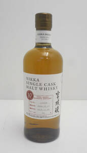 ☆未開栓☆宮城狭 10Years Old 2009-2019 NIKKA SINGLE CASK MALT WHISKY/ニッカ ウイスキー マイウイスキー塾 