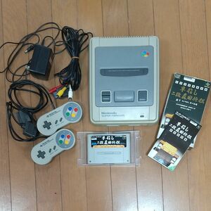 【動作確認済み】スーパーファミコン Nintendo ソフト付き 早指し二段森田将棋