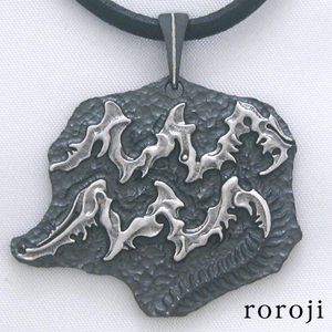 PT58-1-a：ペンダント・トップ/pendant top　roroji/ロウロウジ　「水瓶座/Aquarius」1/20～2/18