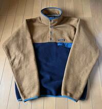 美品 パタゴニア シンチラスナップT プルオーバ patagonia 2トンカラー フリース プルオーバー Sサイズ_画像2