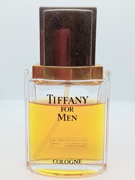 香水 TIFFANY FOR MEN ティファニーフォーメンスプレイコロン 50ml アメリカ製 残量8割 本体のみ