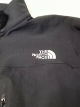 THE NORTH FACE ノースフェイス ナイロンジャケット ジャンパー 黒 ブラック Lサイズ アウトドア キャンプ 古着 上着 アウター_画像2