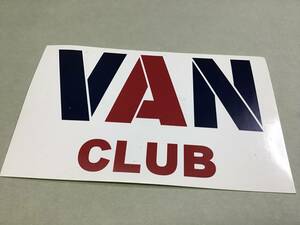 　VAN CLUB　 ステッカー　　新品　　VAN JAC J.PRESS 　　Kent