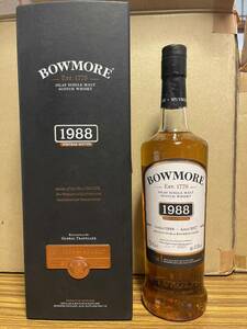 【送料無料】ボウモア 1988-2017 ファーストフィルexバーボンカスク 箱付き未開栓 700ml 47.8% BOWMORE 