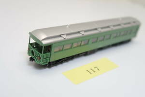 40104-117【客車】KATO マイテ39・青大将色（テールライト&トレインマーク点灯）【中古品】