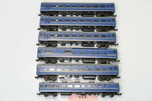 40128-008【客車（発送：ゆうパケットプラス 410円、他）】TOMIX 24系・北斗星車（6両）【中古品】