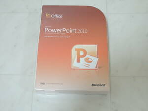 A-04980●未開封 Microsoft Office PowerPoint 2010 日本語版(パワーポイント マイクロソフト オフィス Power Point Home & Business and)