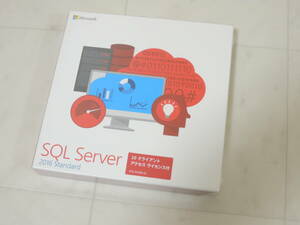 A-05006* unopened Microsoft SQL Server 2016 Standard 10cal Japanese edition ( server standard 5CALk Ryan to access Windows)
