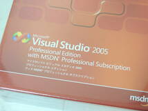 A-05016●未開封 Microsoft Visual Studio 2005 Professional MSDN Subscription Edition 日本語版(ビジュアル プロフェッショナル)_画像6