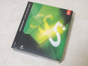 A-05136●Adobe Creative Suite Web Premium 5 Windows 日本語版(CS5 Illustrator Dreamweaver Photoshop Extended Flash Professional)