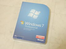 A-05137●未開封 Microsoft Windows 7 Professional Service Pack 1 日本語版(ウィンドウズ プロフェッショナル SP1 ServicePack1)_画像1