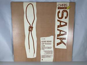 【US盤 プロモ版 手書き SLM 刻印】CHRIS ISAAK　GONE RIDIN' (LP Version)　クリス・アイザック