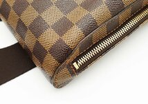 ◇【LOUIS VUITTON ルイ・ヴィトン】ジェロニモス 旧型 N51994 ボディバッグ ダミエ_画像3