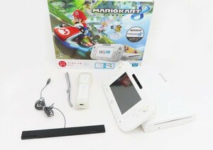 ♪○【任天堂 ニンテンドー】Wii U 32GB マリオカート8セット シロ