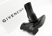 ◇未使用【GIVENCHY ジバンシイ】サイドジップ アンクルブーツ BA6002E00C-001 ブラック 38 1/2_画像3