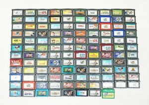 ♪○ジャンク【任天堂 ニンテンドー】ゲームボーイアドバンス GBA ソフト 118本セット マリオ/ロックマン/ポケモン/ワンピース他