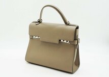 ◇美品【DELVAUX デルヴォー】Tempete MM 2WAYハンドバッグ AA0368AAX082DPA トゥルティエール_画像8