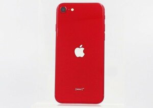◇美品【docomo/Apple】iPhone SE 第3世代 128GB SIMフリー MMYH3J/A スマートフォン プロダクトレッド